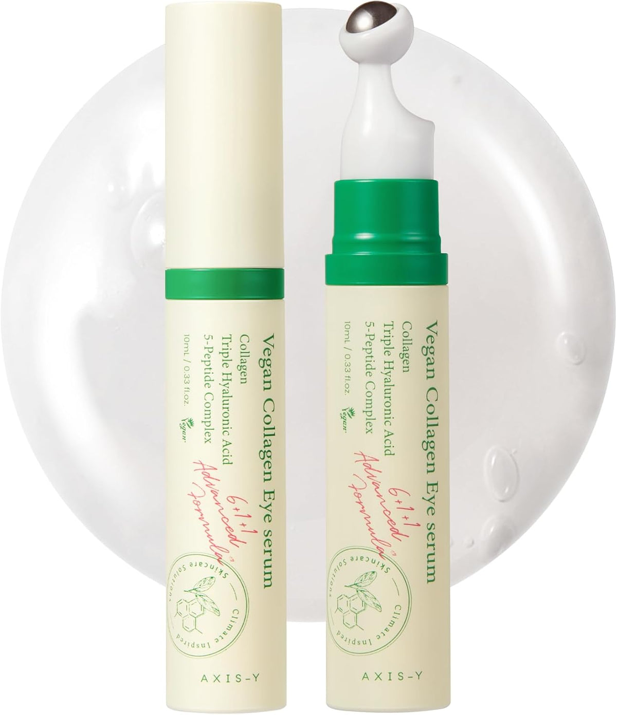 AXIS-Y Vegan Collagen Eye Serum 10ml / 0.33fl. oz | Eye Treatment | Korean Skincare