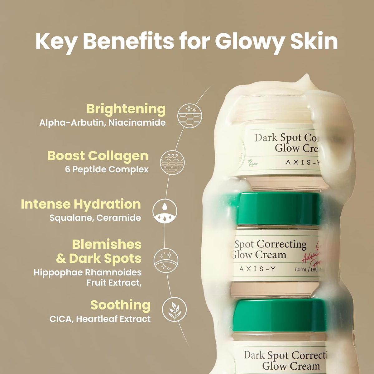 AXIS-Y Dark Spot Correcting Glow Cream 50 ml